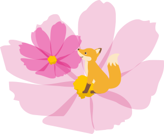 きつねイラスト